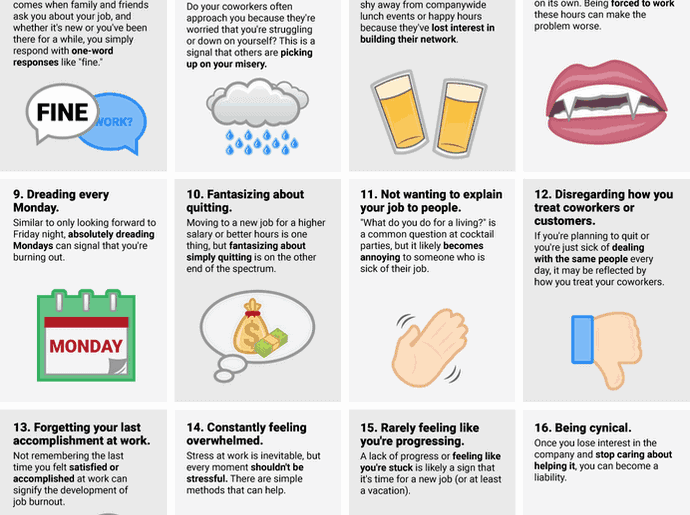 20 signes qui montrent que vous êtes proches du burnout au travail 20 signes qui montrent que vous êtes proches du burnout au travail photo