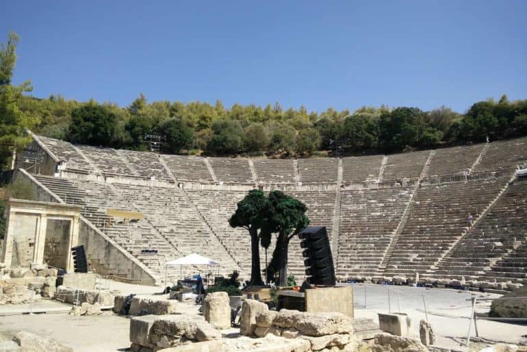 Visite du théâtre d’Épidaure et du sanctuaire d’Asclépios Visite du théâtre d'Épidaure et du temple d'Asclépios photo 1
