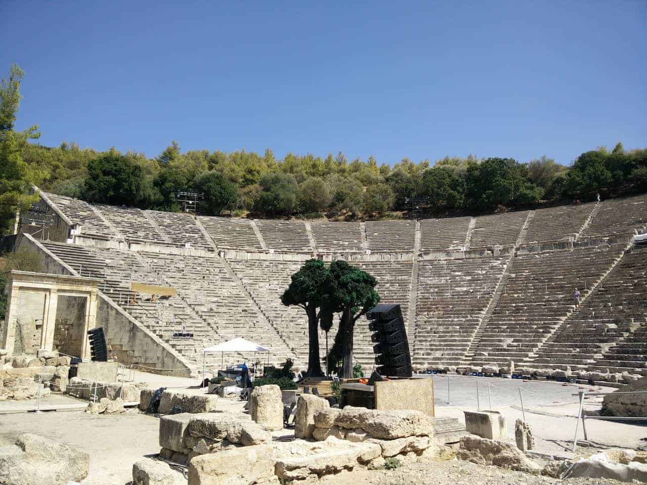 Visite du théâtre d'Épidaure et du temple d'Asclépios photo 1