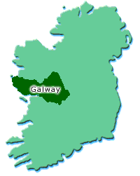 Galway on the map
